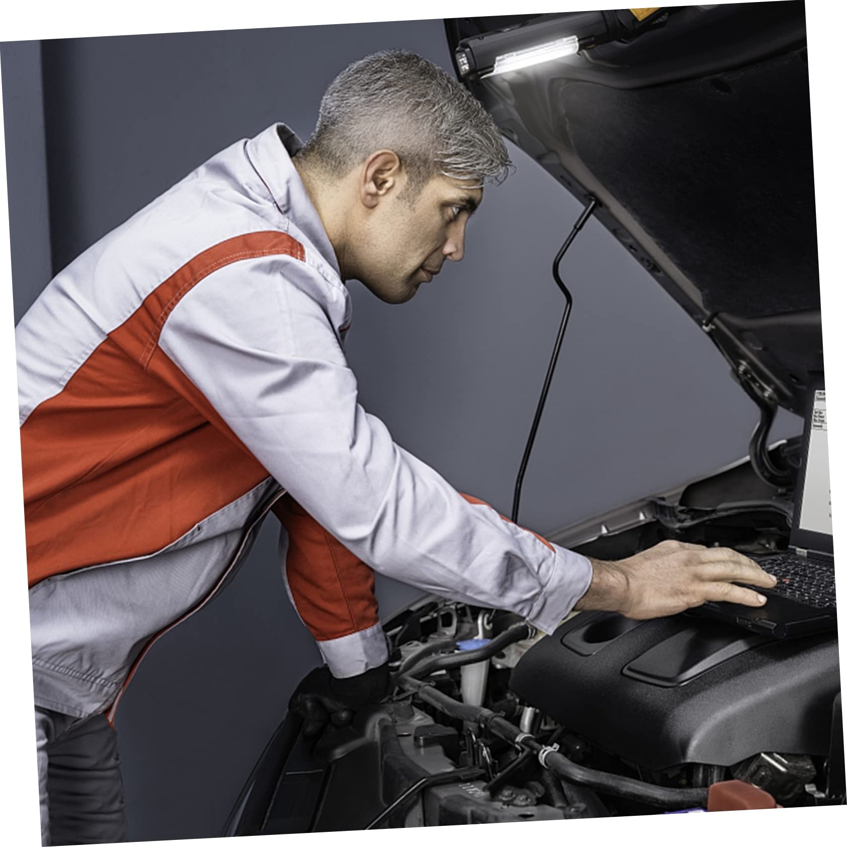 Gatuida Testeur de Batterie Voiture Analyseur Batterie Outil Automobile Compact