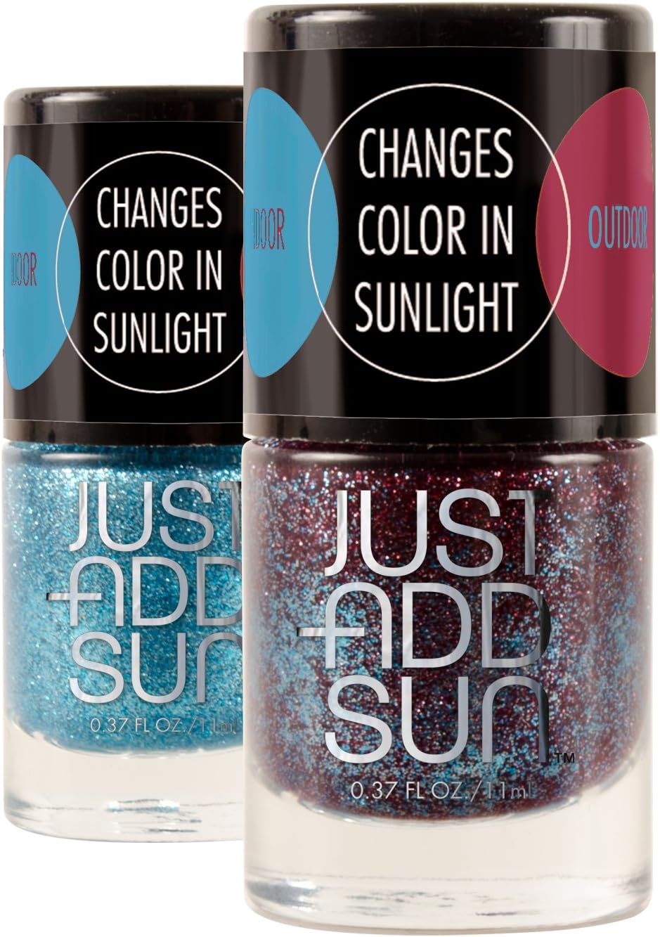 Just Add Sun Color Changing Nail Polish (Glitterama)
