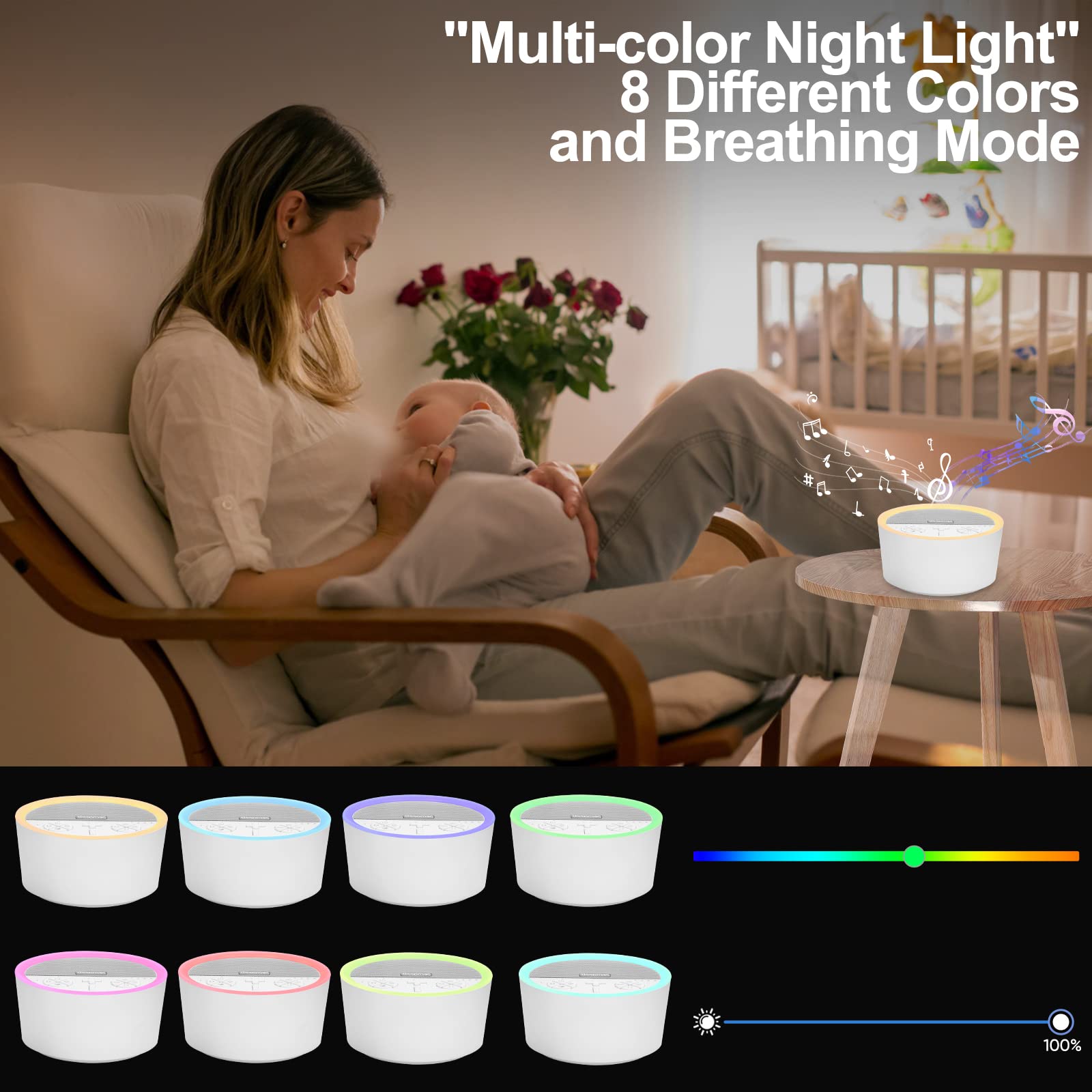 Sleepmacâ„¢ Pink Noise Machine (Black)