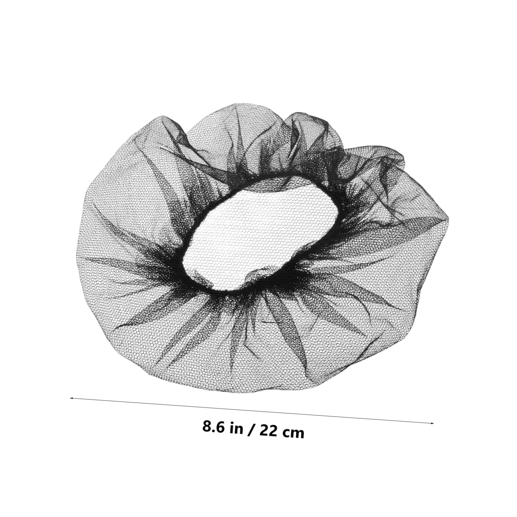 FOMIYES 50pcs Mesh Hairnet Hat Elastic Wig Cap Net for Daily Use Hair Protection Soft Breathable Nylon Hair Bun Net for Wig