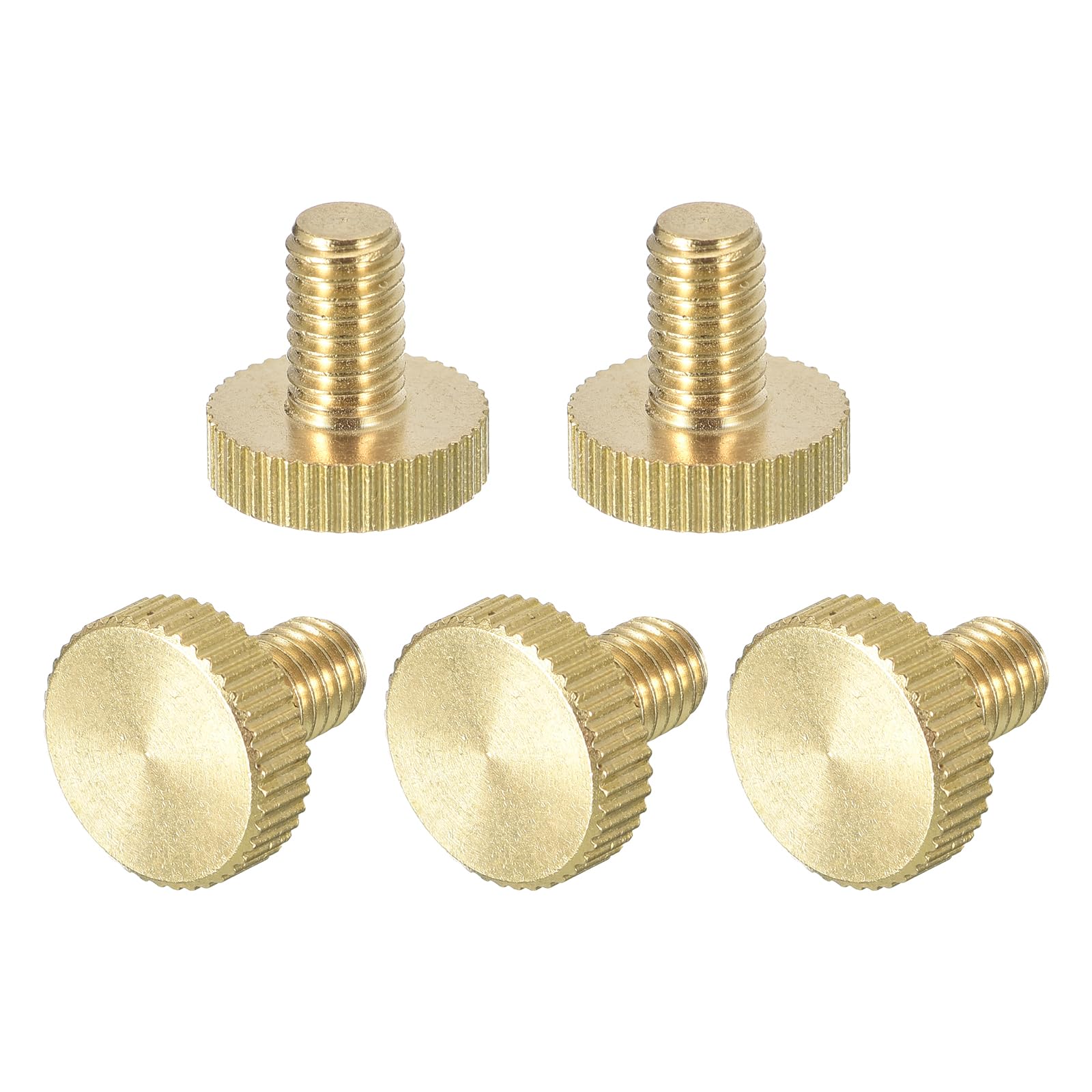 Brass Thumb Screws - M5 Knurled Fasteners -18