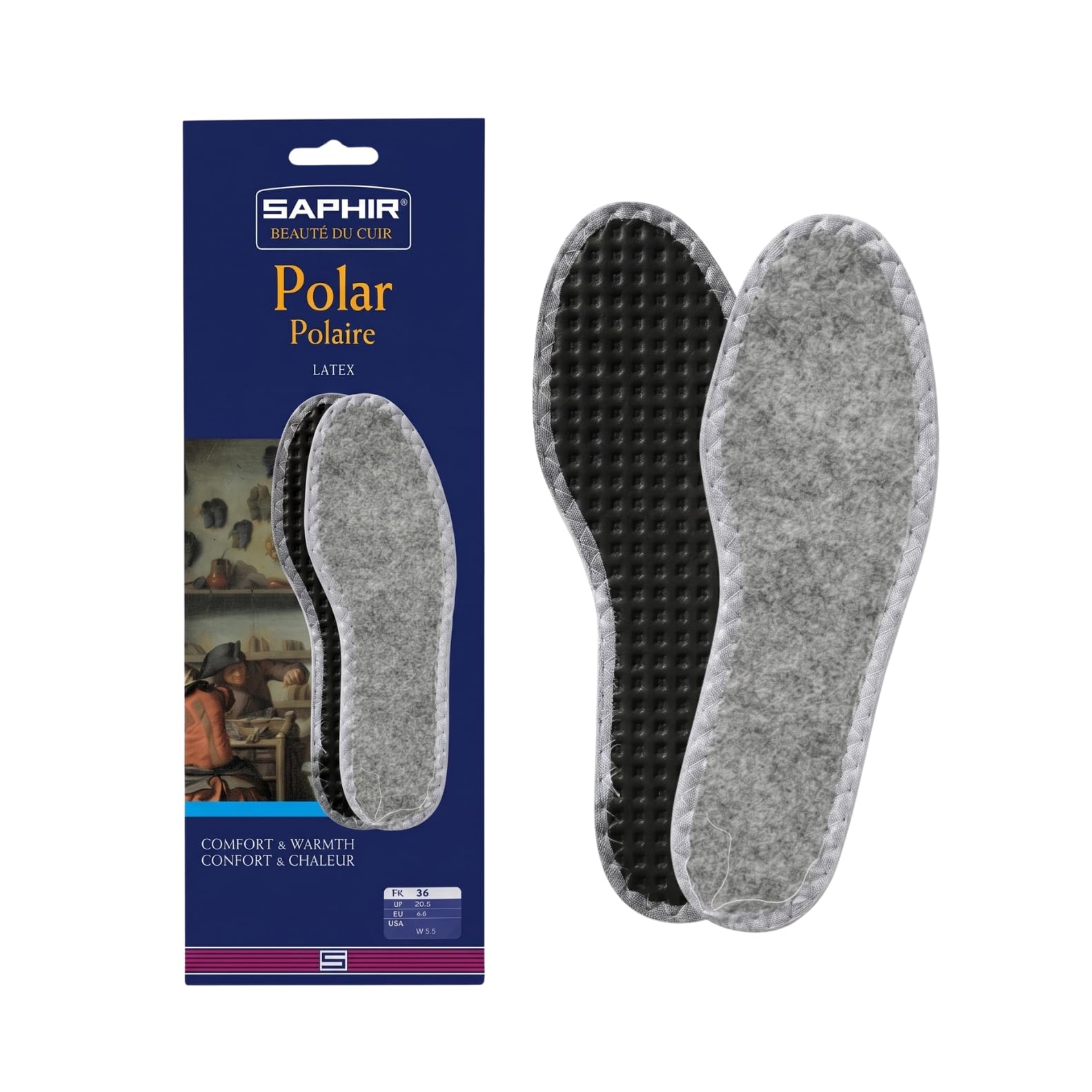 Saphir Anti-Cold Fleece Insoles