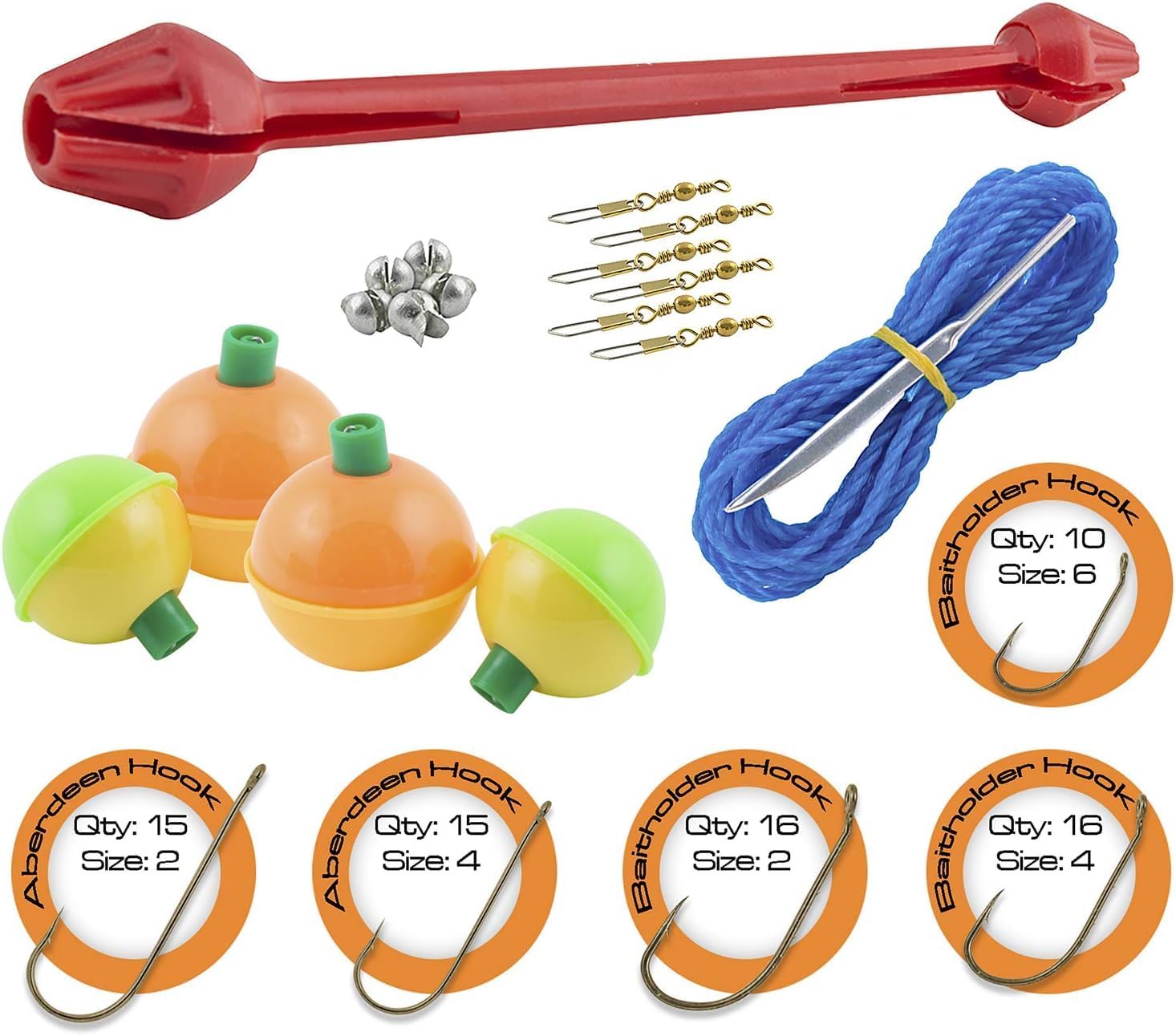 Worm Gear 88 Piece Loaded Tackle Box