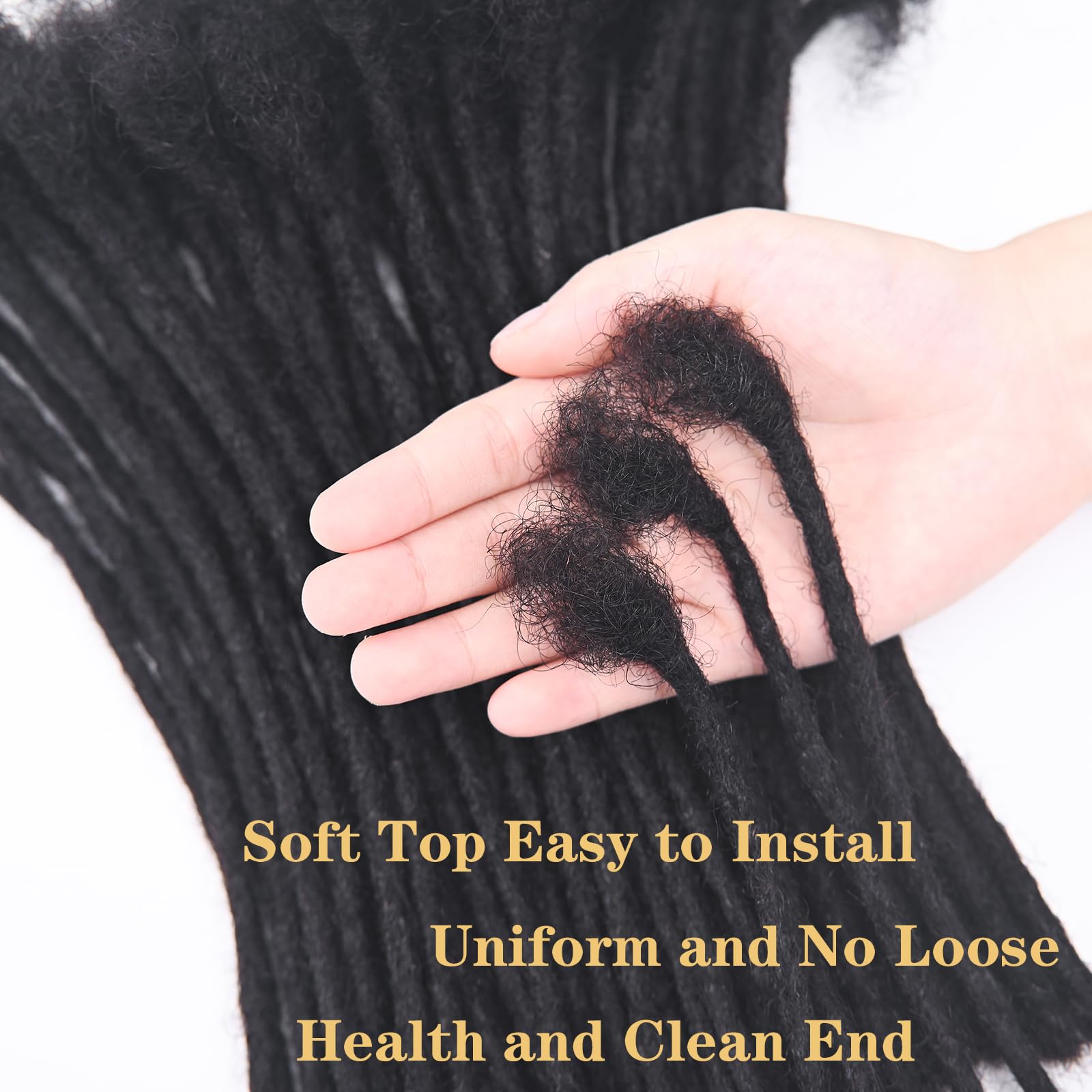 Amazon.com : 8 Inch Dreadlock Extension Human Hair 30 