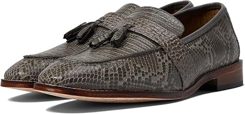 Stacy Adams Men's Pacetti Tassel Slip On Loafer,Gray,7M