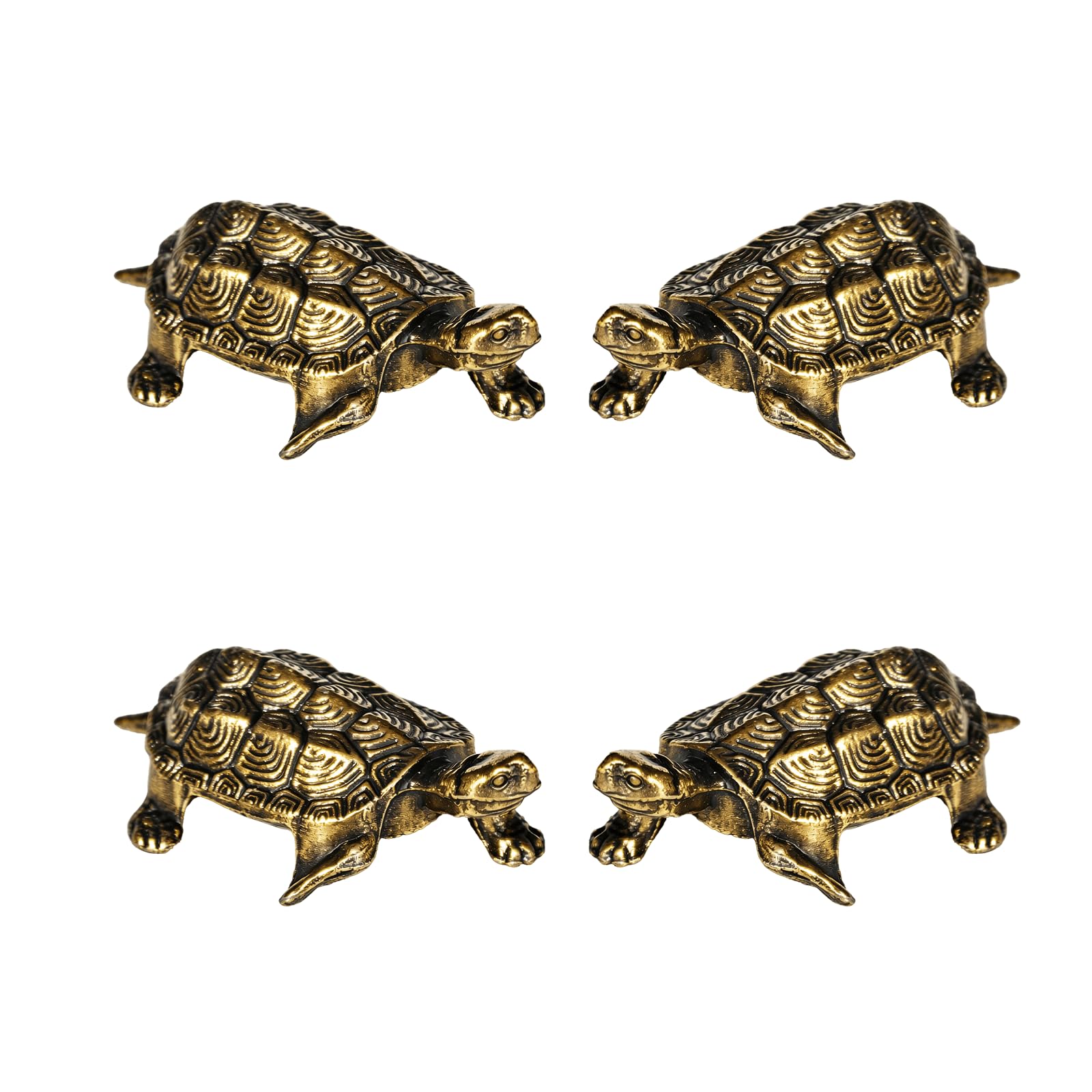 Figurine tortue en laiton pour rompre la monotonie de votre déco