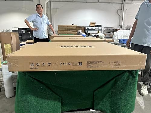 Miniatura 15 de VEVOR Mesa de preparación de acero inoxidable, 24 x 30 x 34 pulgadas, capacidad de carga de 700 libras, mesa de trabajo de metal resistente con 3