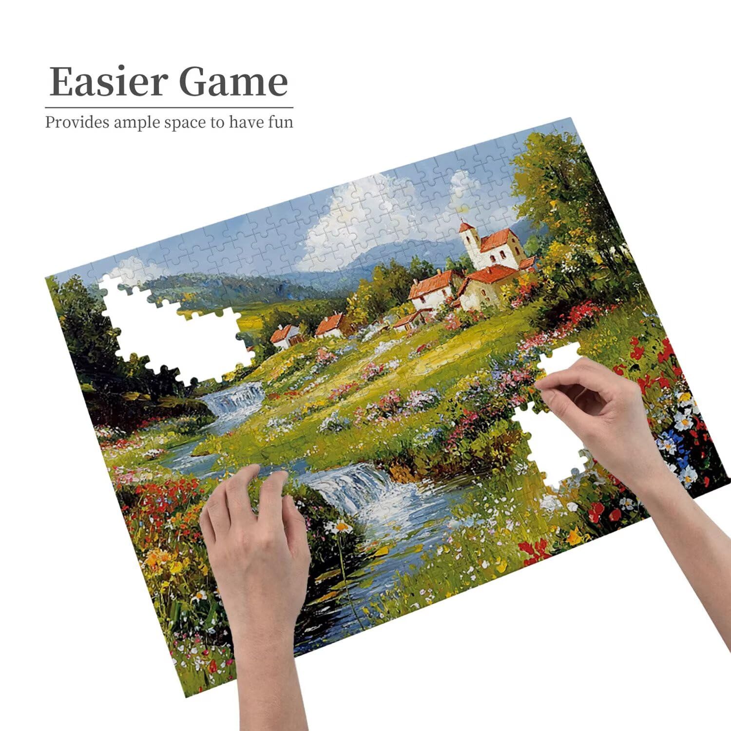 Puzzle in Legno per Adulti 1500 Pezzi | Vista| Giocattoli Educativi | Puzzle Adulti E Famiglie Decor | Dimensione Di 87x57cm | Regalo Adultis | Regali Natale (Formato: 34.8x22.8in) o-191