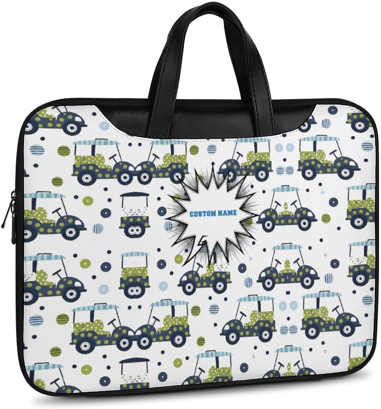Personalized Laptop Case Bag with Custom Name,14.6IN Computer Shoulder Case Briefcases01