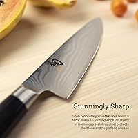 Vista 11 de Shun cuchillo clásico para chef, 10 pulgadas, Negro