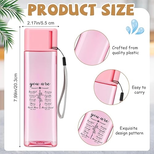 Miniatura 2 de LemonRoad Paquete de 24 botellas de agua cristianas a granel de 17 onzas, regalos de agradecimiento a los empleados, botella de agua de plástico