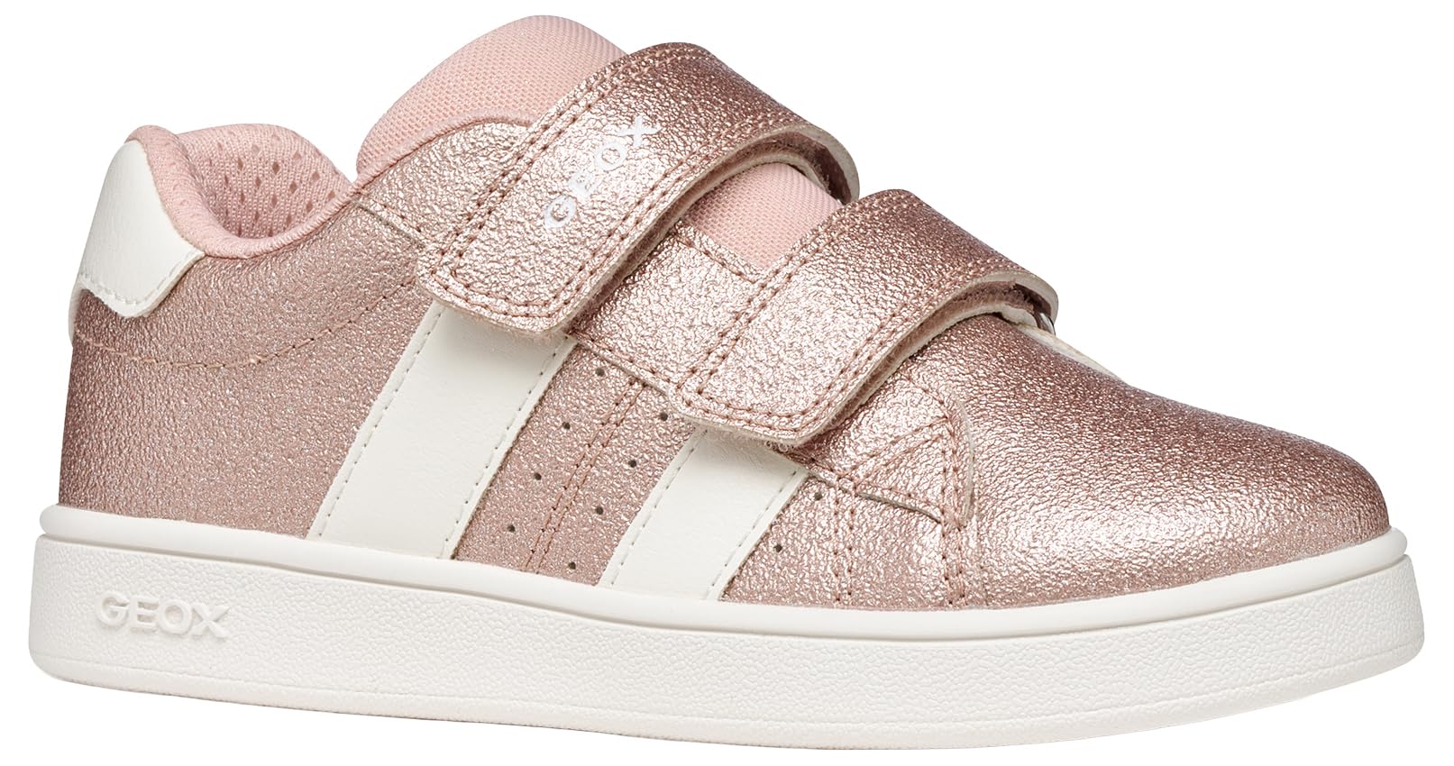 Geox J ECLYPER Girl A Trainers, LT Rose/White, 38 EU