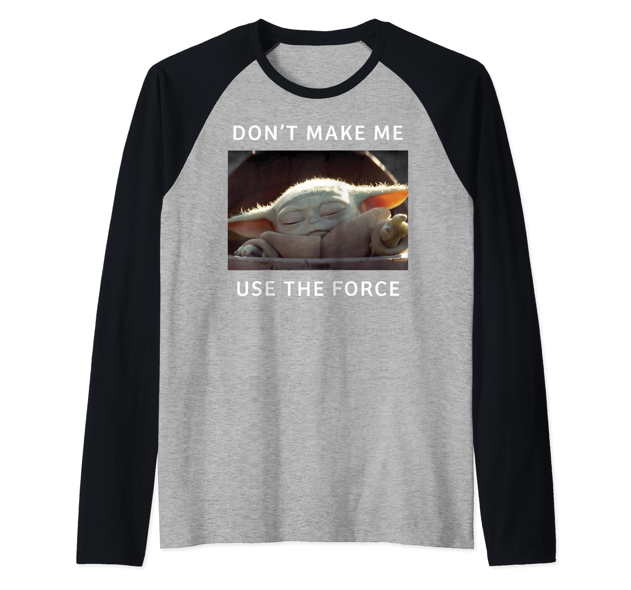 T-shirt Star Wars avec citation Force pour vos soirées streaming et ciné
