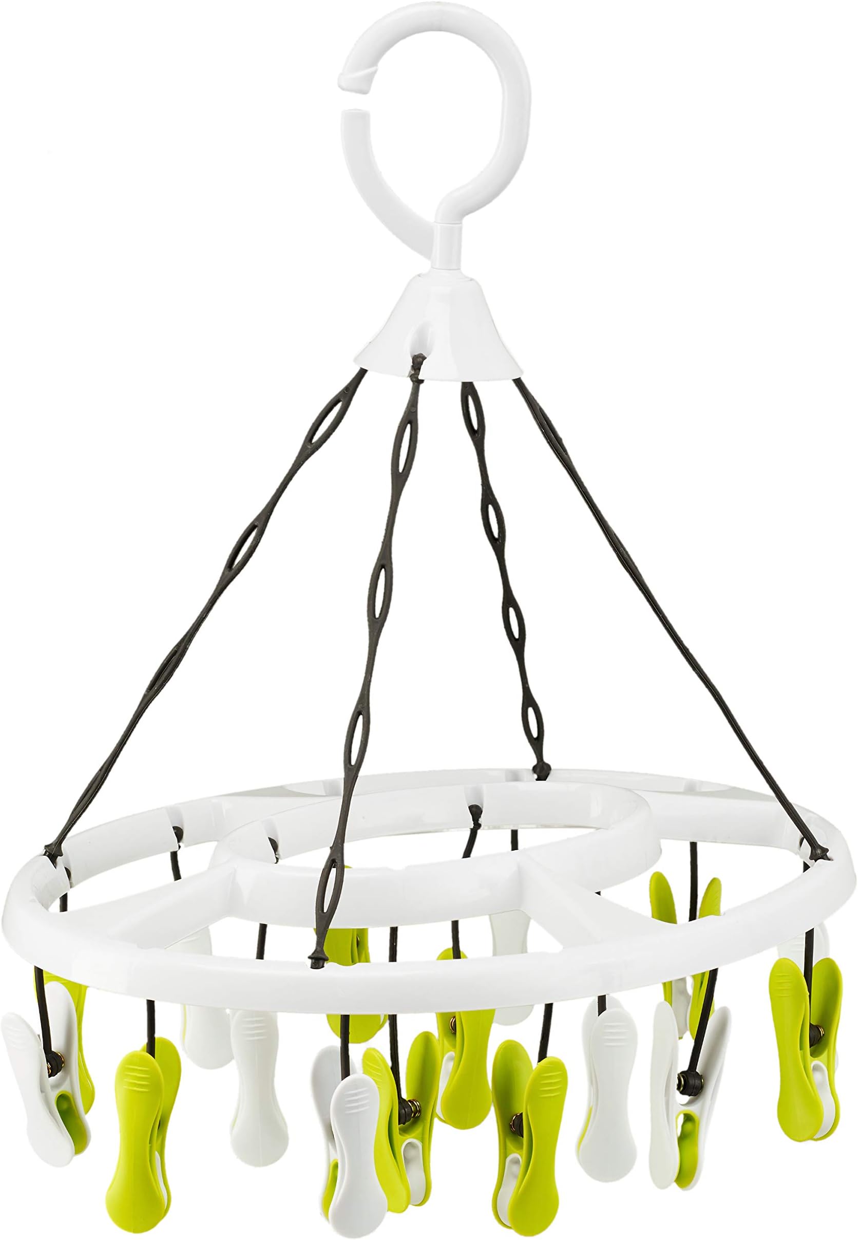 lakeland Small & Socks Hanging Dryer Airer With 16 Soft Grip Pegs