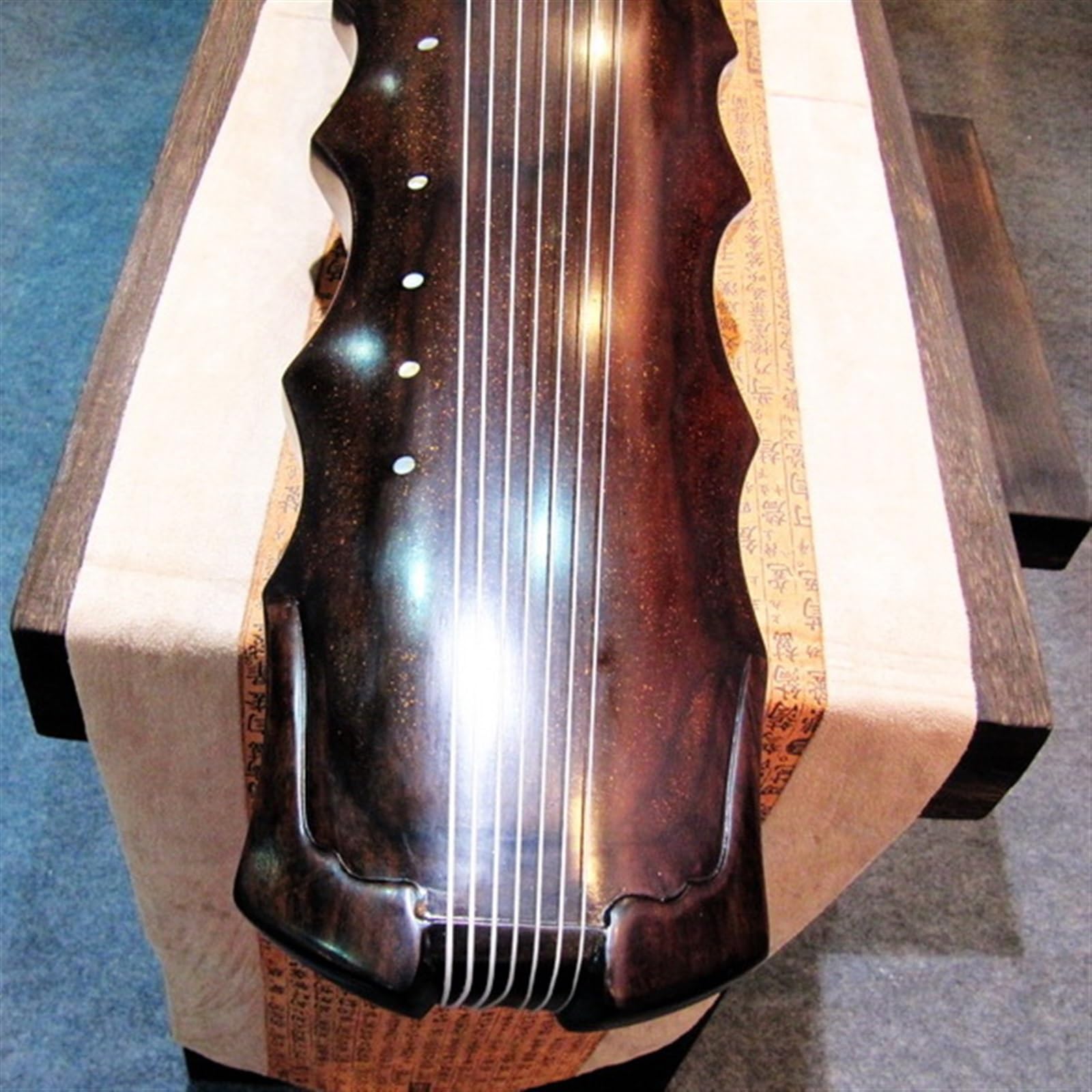 Chinesische Guqin Altes Tannenholz-Guqin, Professionelles Performance-Guqin-Musikinstrument, Handgefertigtes Anfänger-Guqin