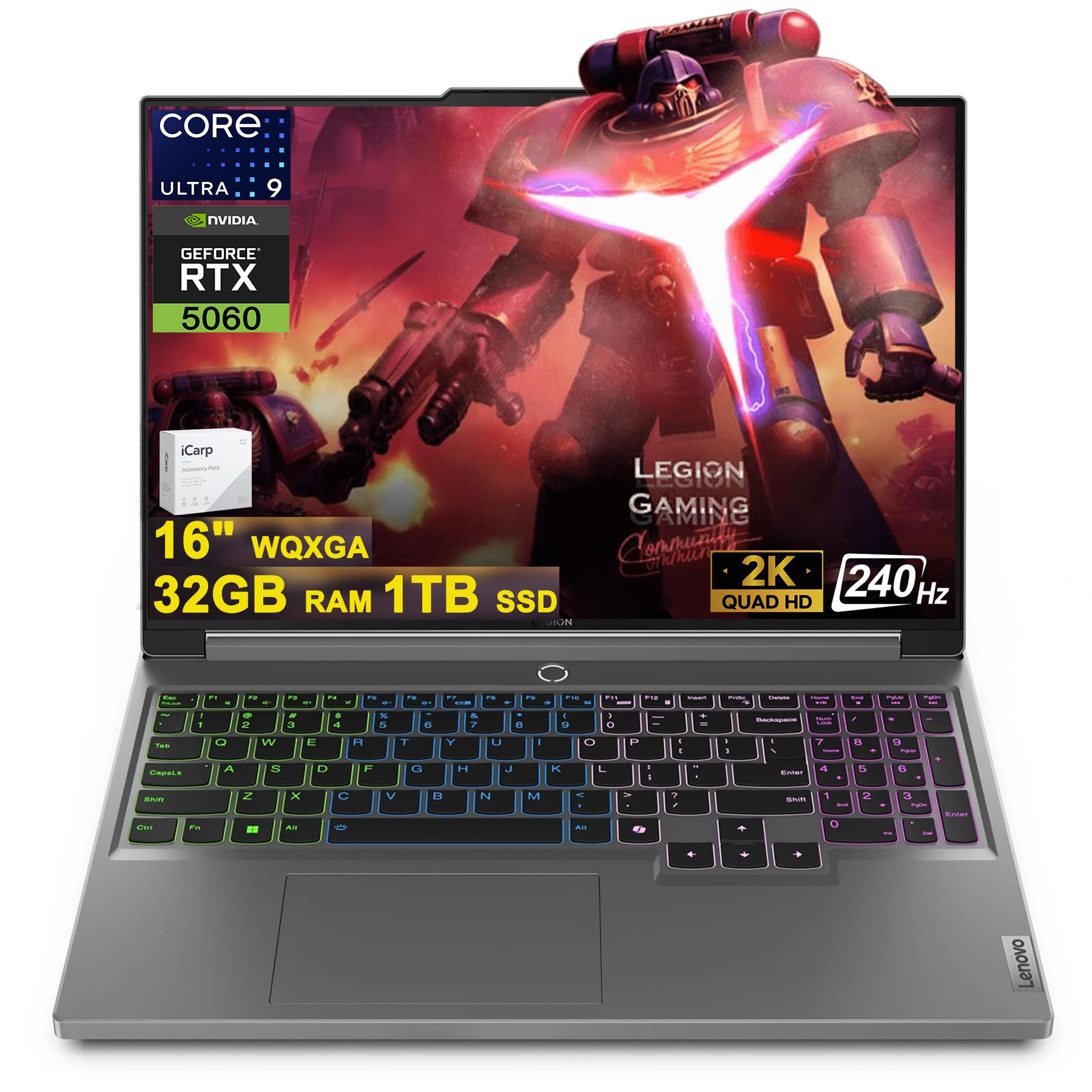Amazon.com: Lenovo Legion 5 Gaming AI Laptop 16
