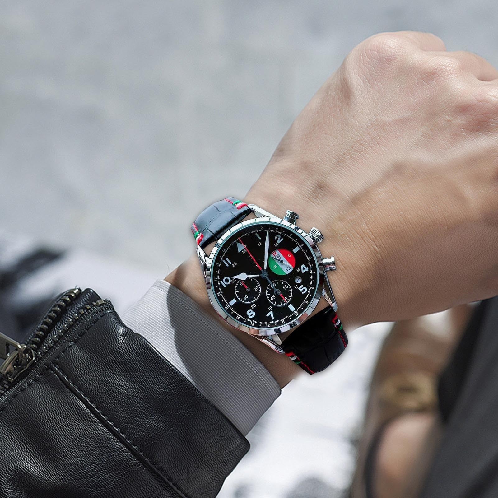 Relojes de Negocios para Caballeros Reloj de Pulsera para Caballeros con de