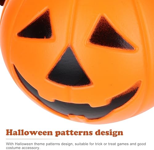 Miniatura 9 de Toyvian 18 cubos de mago de barril de transporte de Halloween, suministros de fiesta de Halloween, cestas de Halloween para adultos, cubo de