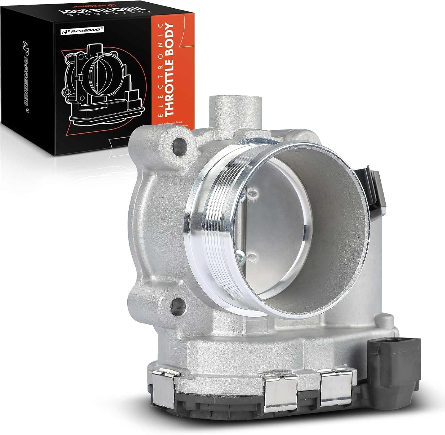 A-Premium Electronic Throttle Body with TPS Sensor Compatible with Land Rover Range Rover Evoque 2012-2013, LR2 2013-2015, Discovery Sport 2015-2016, 2.0L, Replace# 0280750556