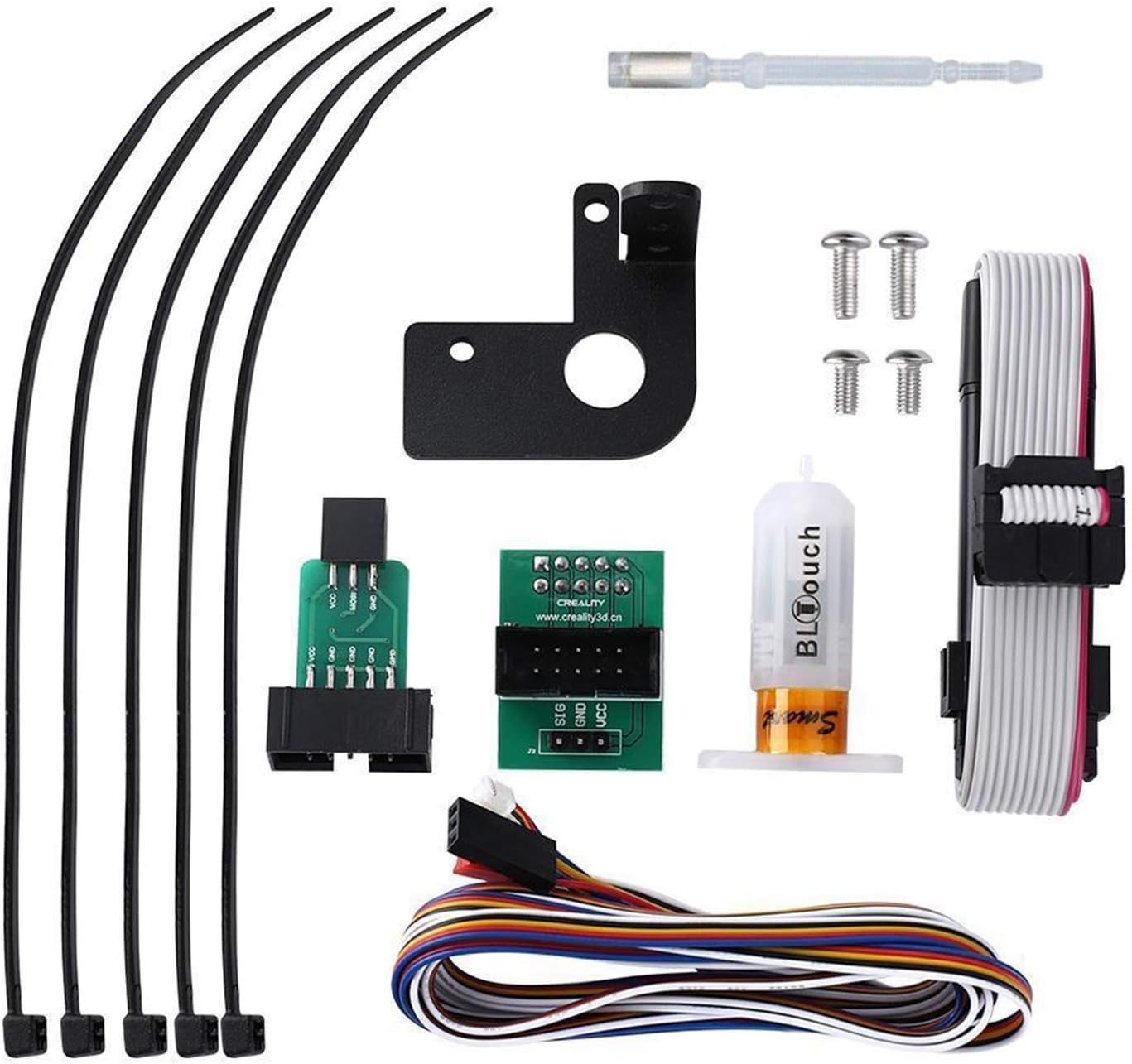 BL Touch Upgrade, BLTouch V3.1 New Upgraded 3D Printer Auto Bed Leveling Sensor Kit for Ender 3/ Ender 3 Pro/Ender 5/ Ender 5 Pro/CR 10/ CR-10 S4/S5/ CR20/20 Pro