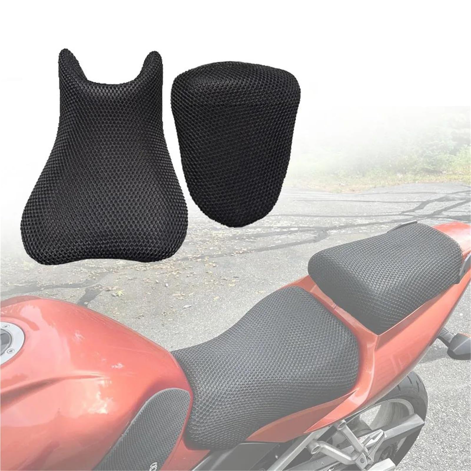 Housse de siège de moto contre les brûlures de selle Suzuki SV