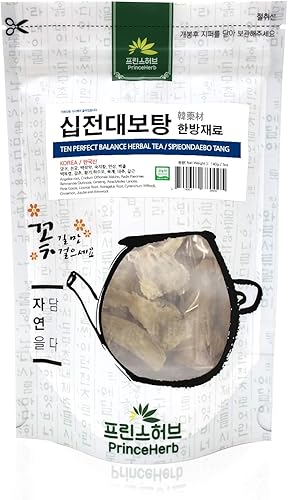 Miniatura 2 de Hierba medicinal coreana Sipjeondaebo-TangTen Perfect Balance Té de hierbas (Shiquandabu-Tang - Hierbas secas a granel 5 oz (140 g)