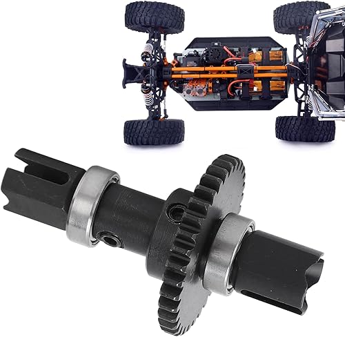 Miniatura 6 de Dilwe Juego de engranajes de reducción central de control remoto, 35T acero RC carrete central engranaje pieza de repuesto para ZD Racing EX‑07 35T