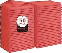 Vista 35 de Orighty Paño de limpieza de microfibra, paquete de 24 trapos de limpieza altamente absorbentes, suministros de limpieza para el hogar, paños