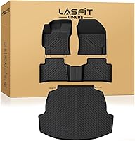 Vista 31 de LASFIT - Tapetes hechos a la medida para tu vehículo específico, de elastómero termoplástico, duraderos, revestimiento protector para todo clima