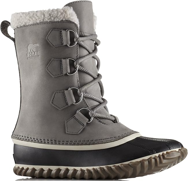 Amazon | [ソレル] Women's Caribou Slim - 7M - Quarry | SOREL