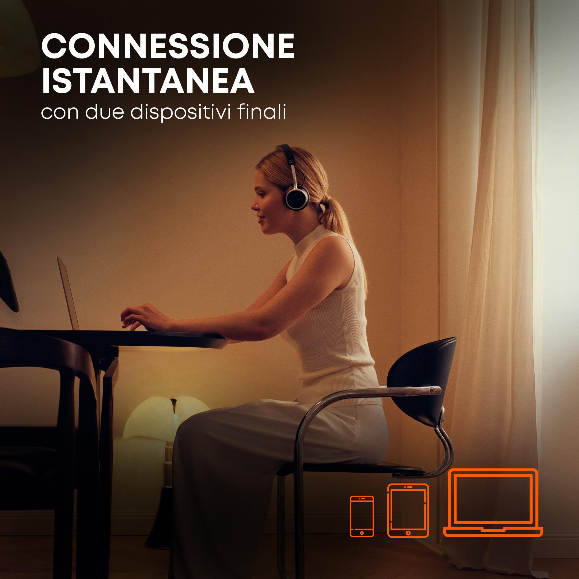 beyerdynamic AVENTHO 100 - Cuffie wireless On-Ear con cancellazione del rumore, 60 ore di durata della batteria, pieghevole, in nero - nuovo aggiornamento disponibile tramite app