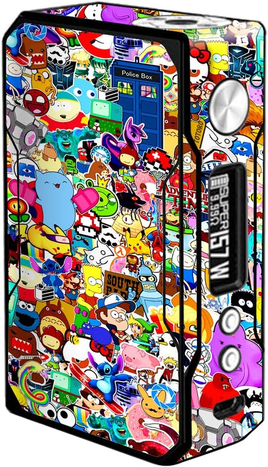 Skin Decal Vinyl Wrap for Voopoo Drag 157W TC Dominican Republic