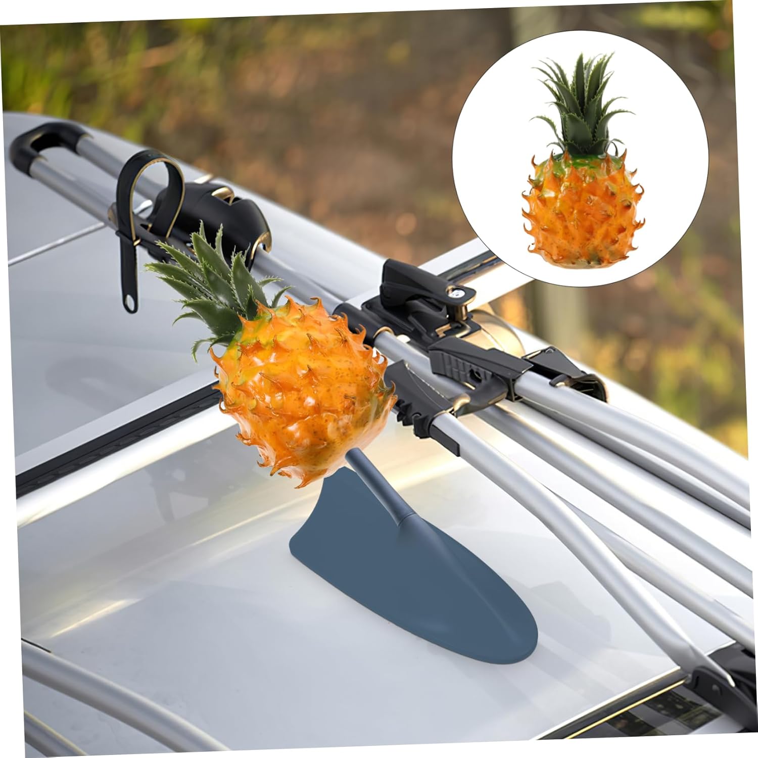 Gatuida 4pcs Car Dash Decorations Car Antenna Topper Vehicle Antenna Topper Pink