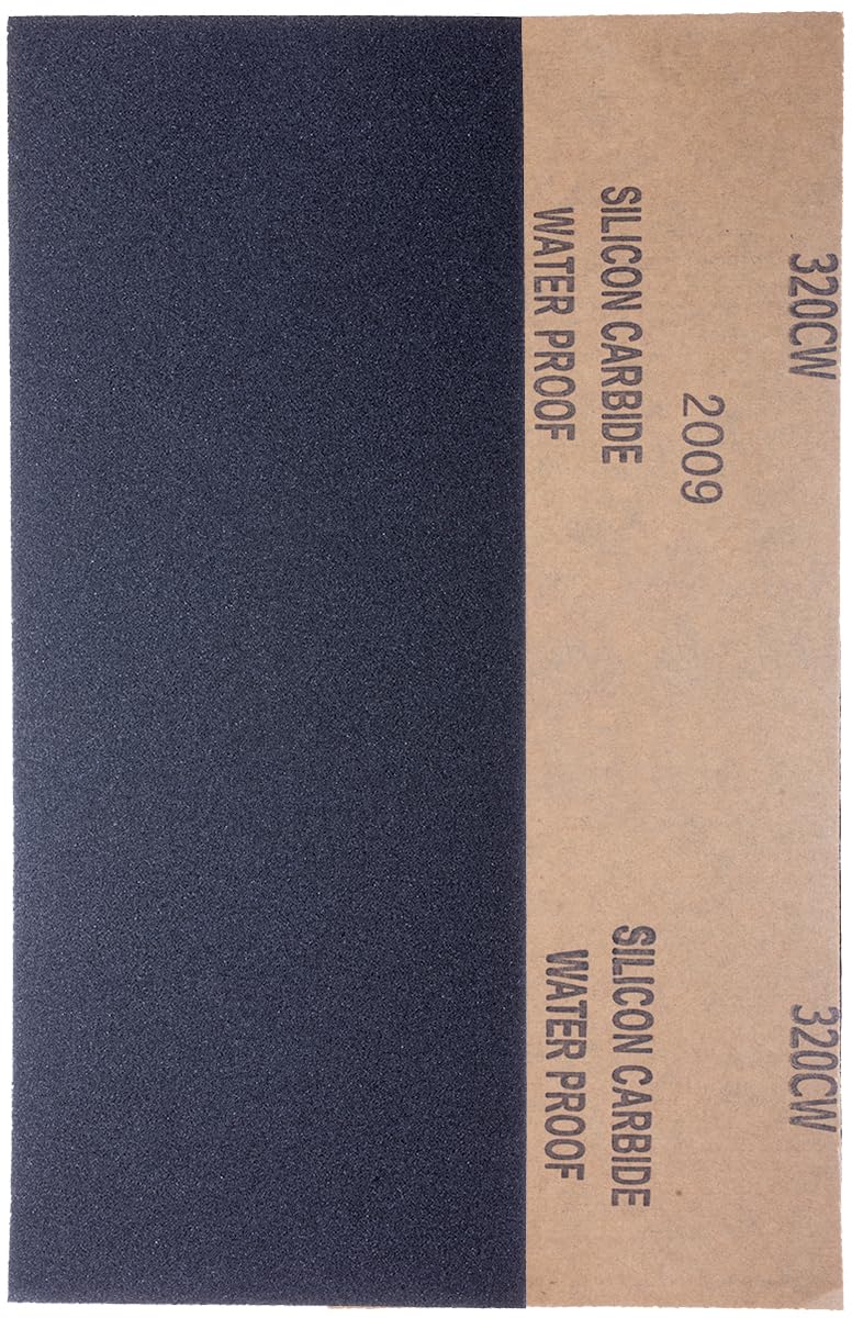 10 Schleifpapiere Körnung 320 – Nass- & Trockenfest, 23 X 9,5 Cm, Für Holz, Metall & Mehr