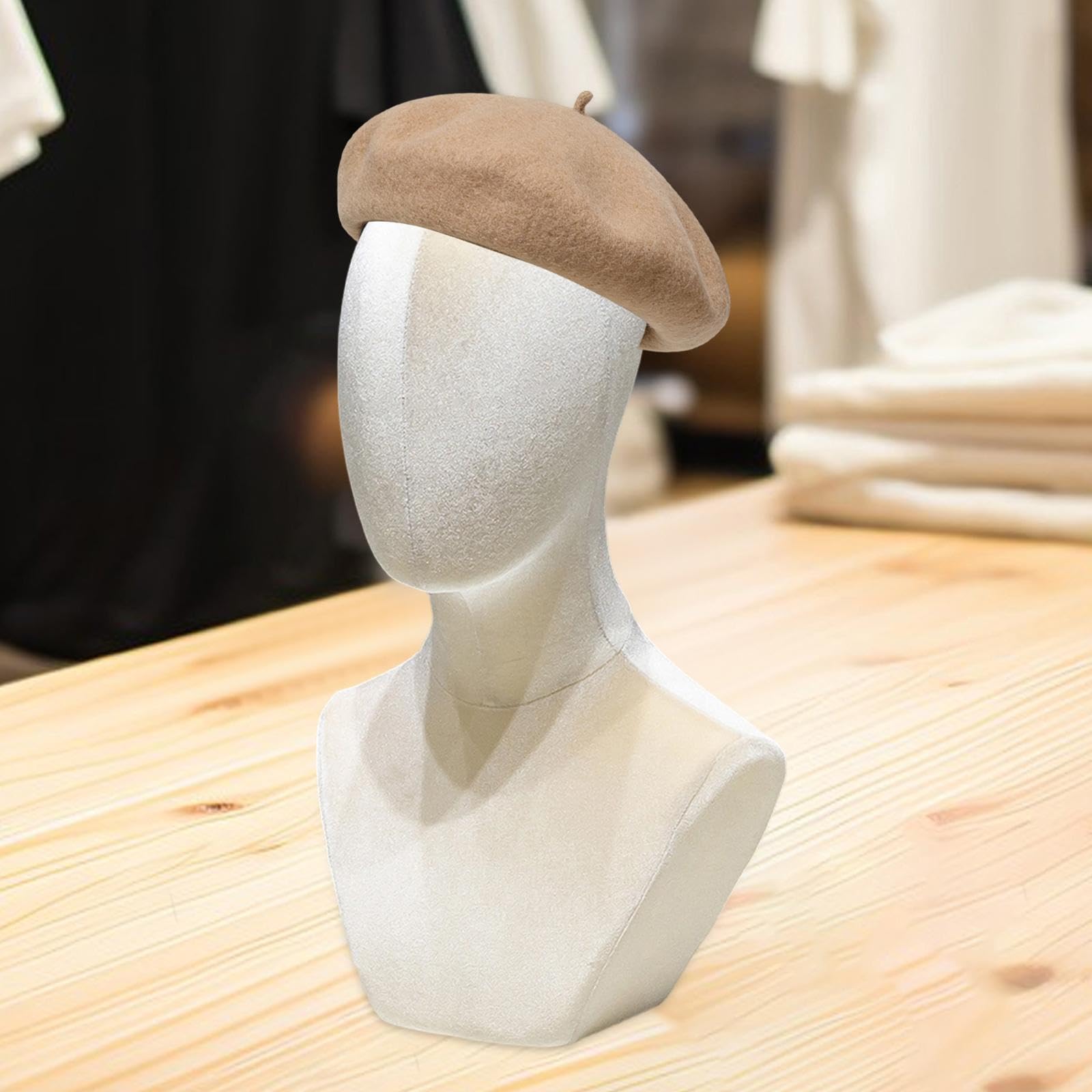 Amazon.co.jp: FashionCha マネキンヘッドディスプレイスタンド、帽子