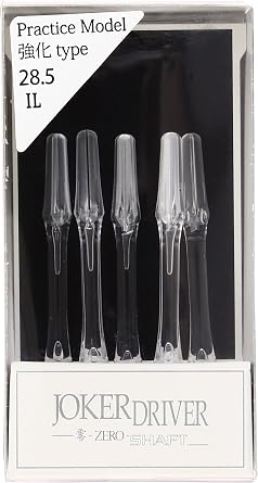 Joker Driver Zero Shaft Clear Reinforced 28.5mm IL 5pcs