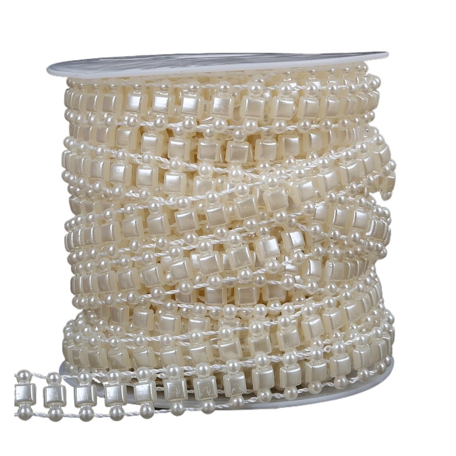 Plastic Faux Pearl Garland