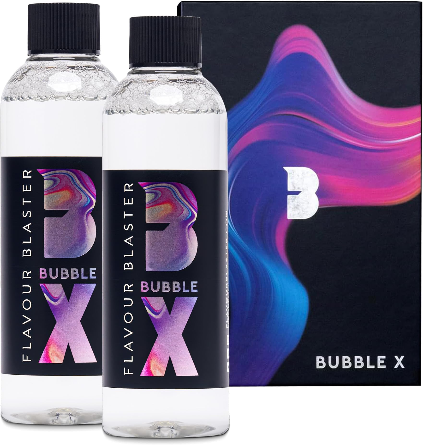 Flavor Blaster BUBBLEX 180ml (2 Pack) Flavor Blaster Pro 2 and Flavor Blaster Mini Cocktail Smoke Gun Aroma Bubbles