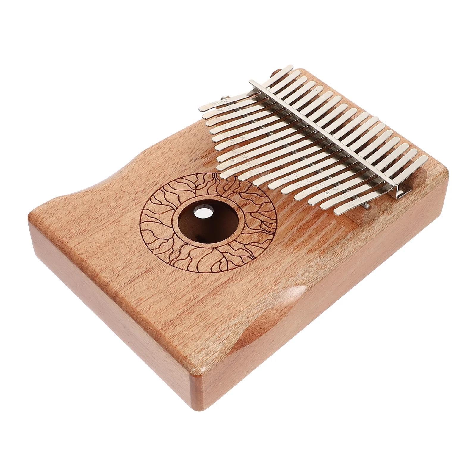 Kalimba Przenośny 17 Nutowy Kalimba Drewniany Instrument Fortepianowy