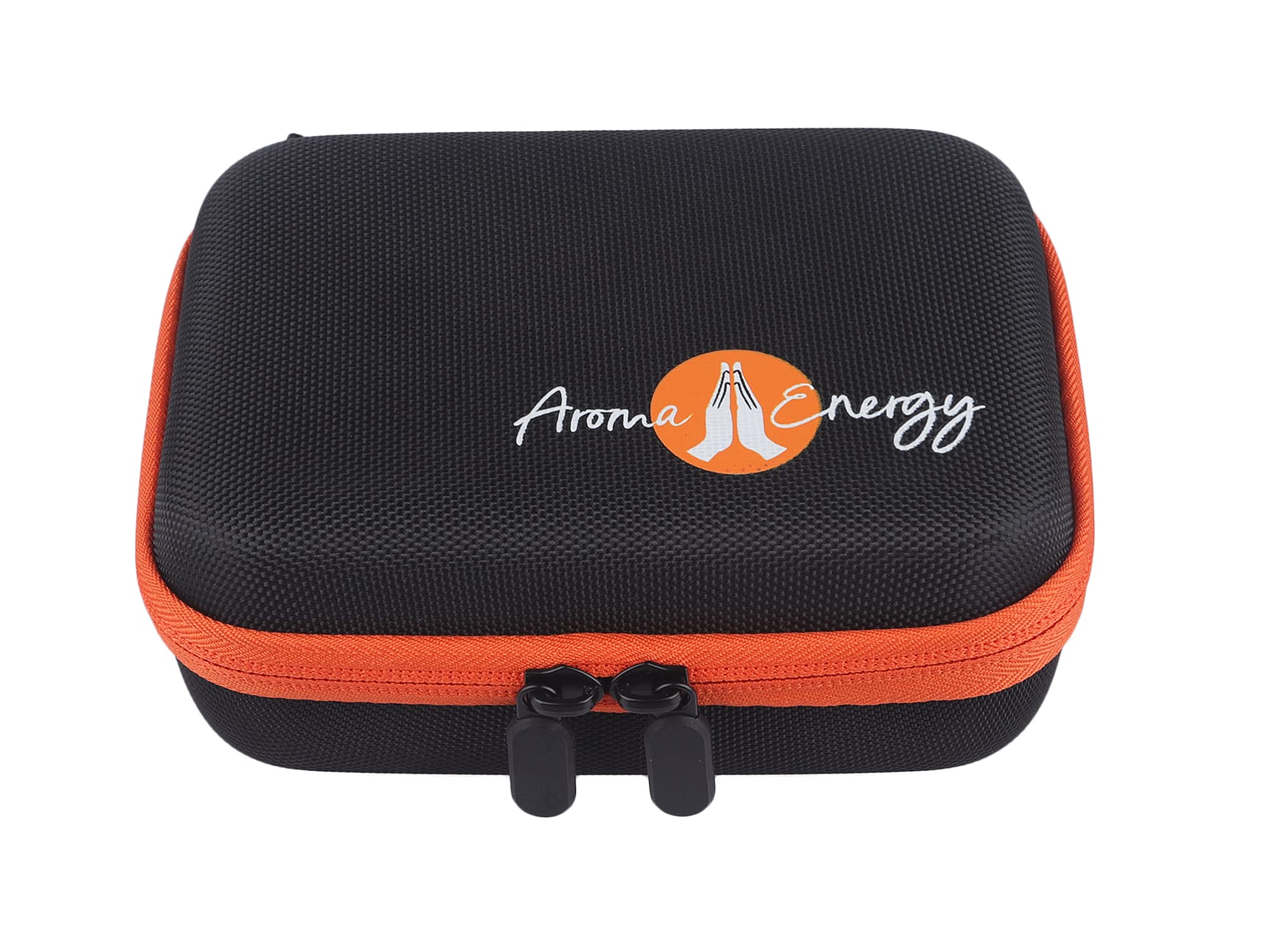 Essential Oil Gift Set Travel Case – Aromatherapy Bottle 12 Slot Zip Storage Carry Kit – Free Tools