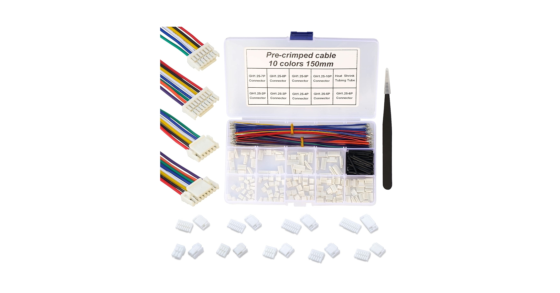 プレストマン Amazon.com: Keszoox GH 1.25mm Connector Kit and Premium Pre