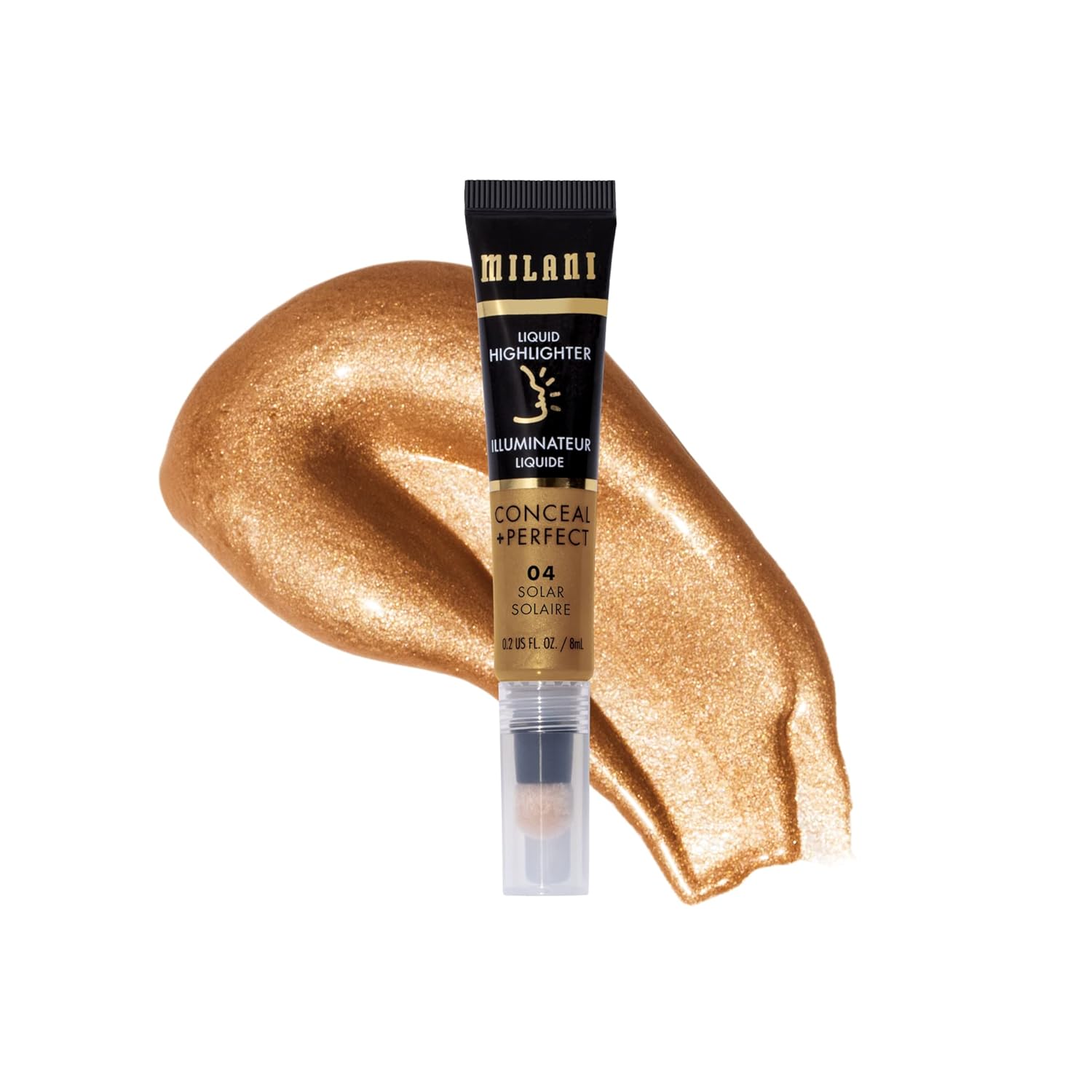 Milani Conceal + Perfect Liquid Highlighter for Added Glow, Face Lift Collection – Solar Milani Conceal + Perfect Liquid Highlighter for Added Glow, Face Lift Collection – Solar