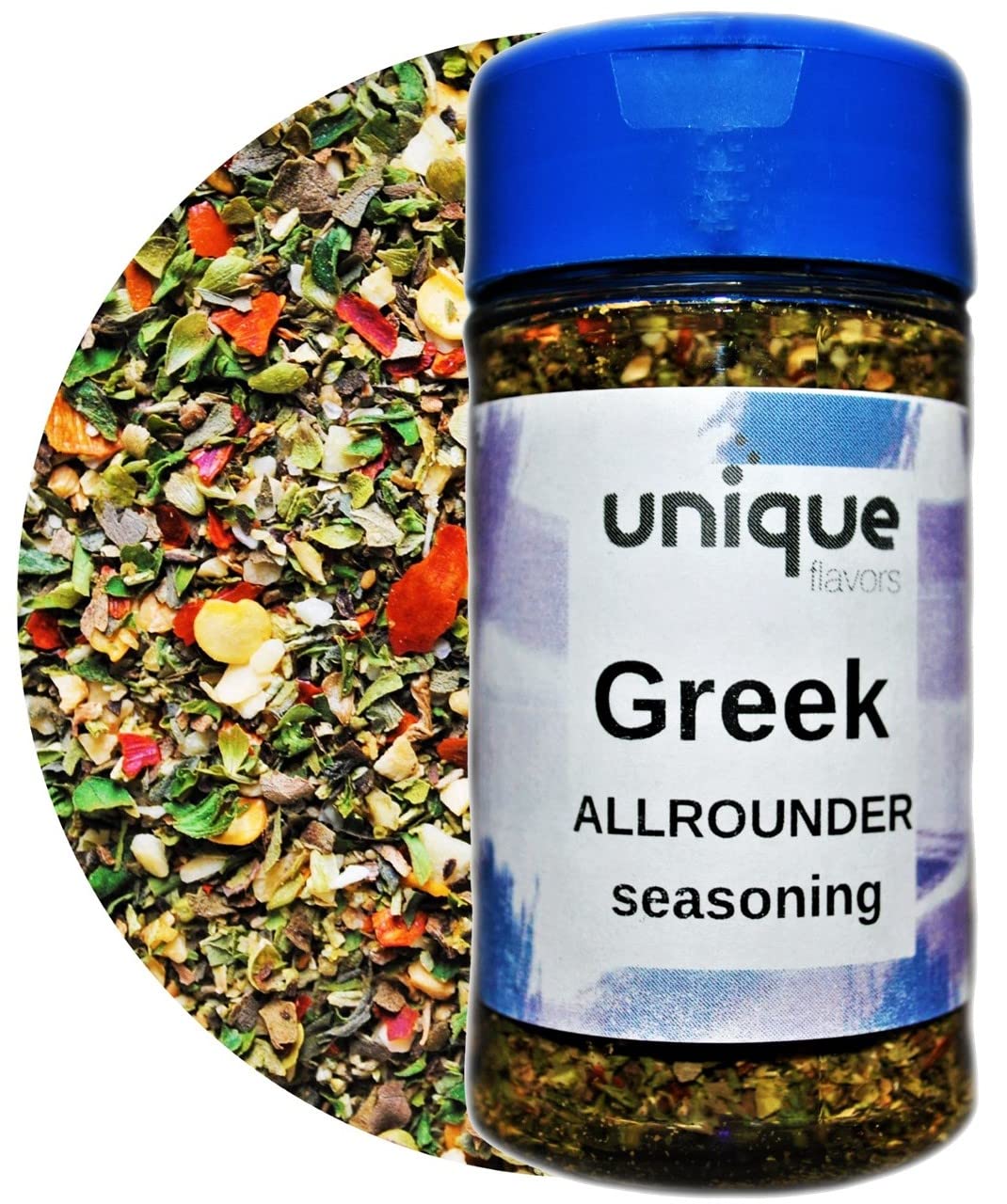 Greek Style Seasoning Allrounder Spice Blend 2 oz Easy Shaker - Unique Flavors