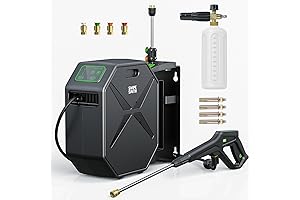 Wall-Mounted Electric Power Washer: Clean All the Grime