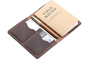 Leather Field Notes Wallet: Vintage Charm for Your Pocket Notebook