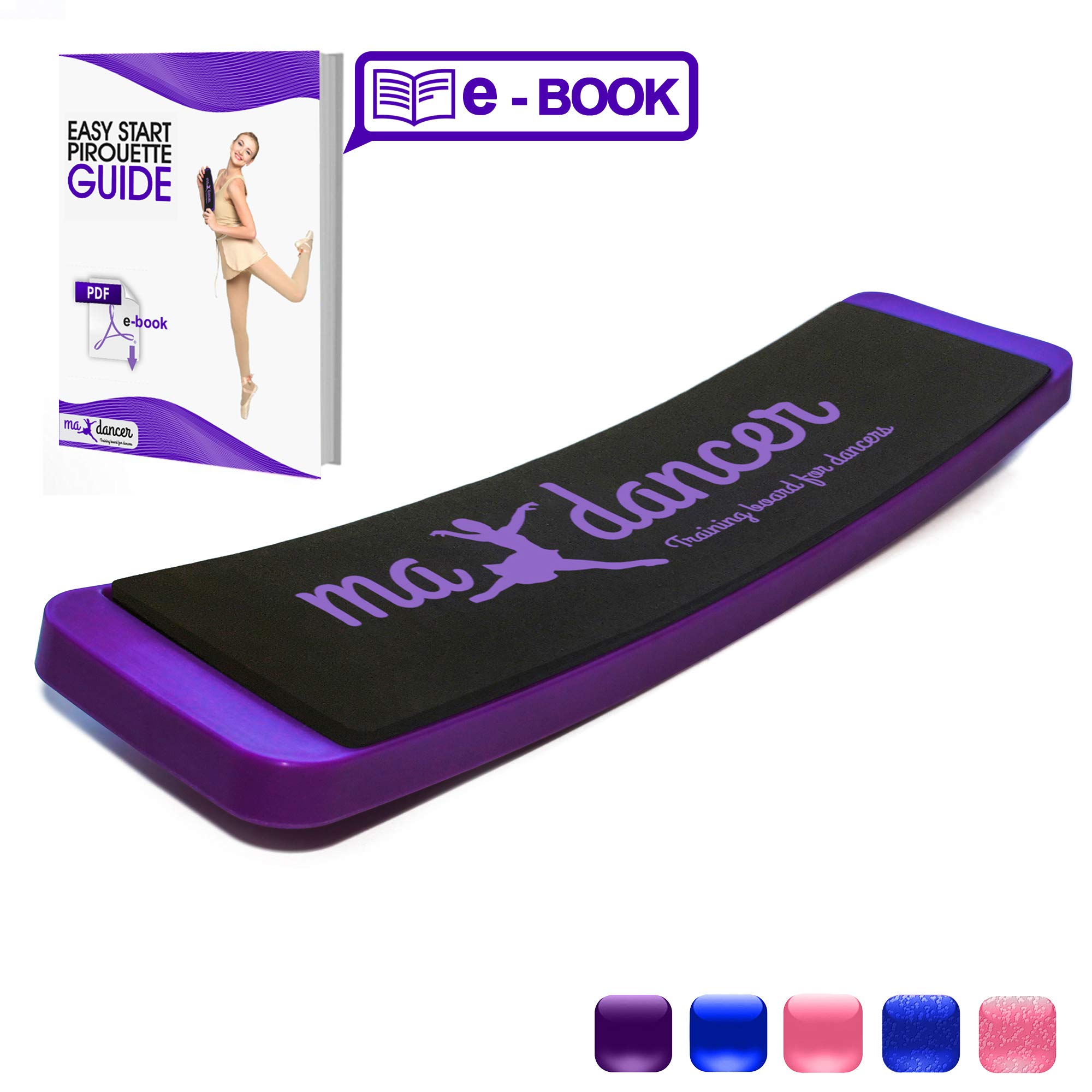 Ballet Turning Spin Board for Dance and Figure Skating. Portable Training Equipment for Dance. Make Your Turns, Pirouette and Balance Better.