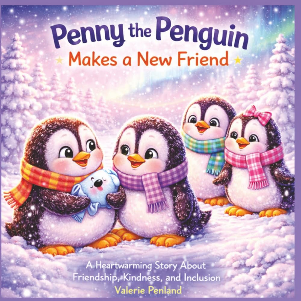 Penny the Penguin Makes a New Friend