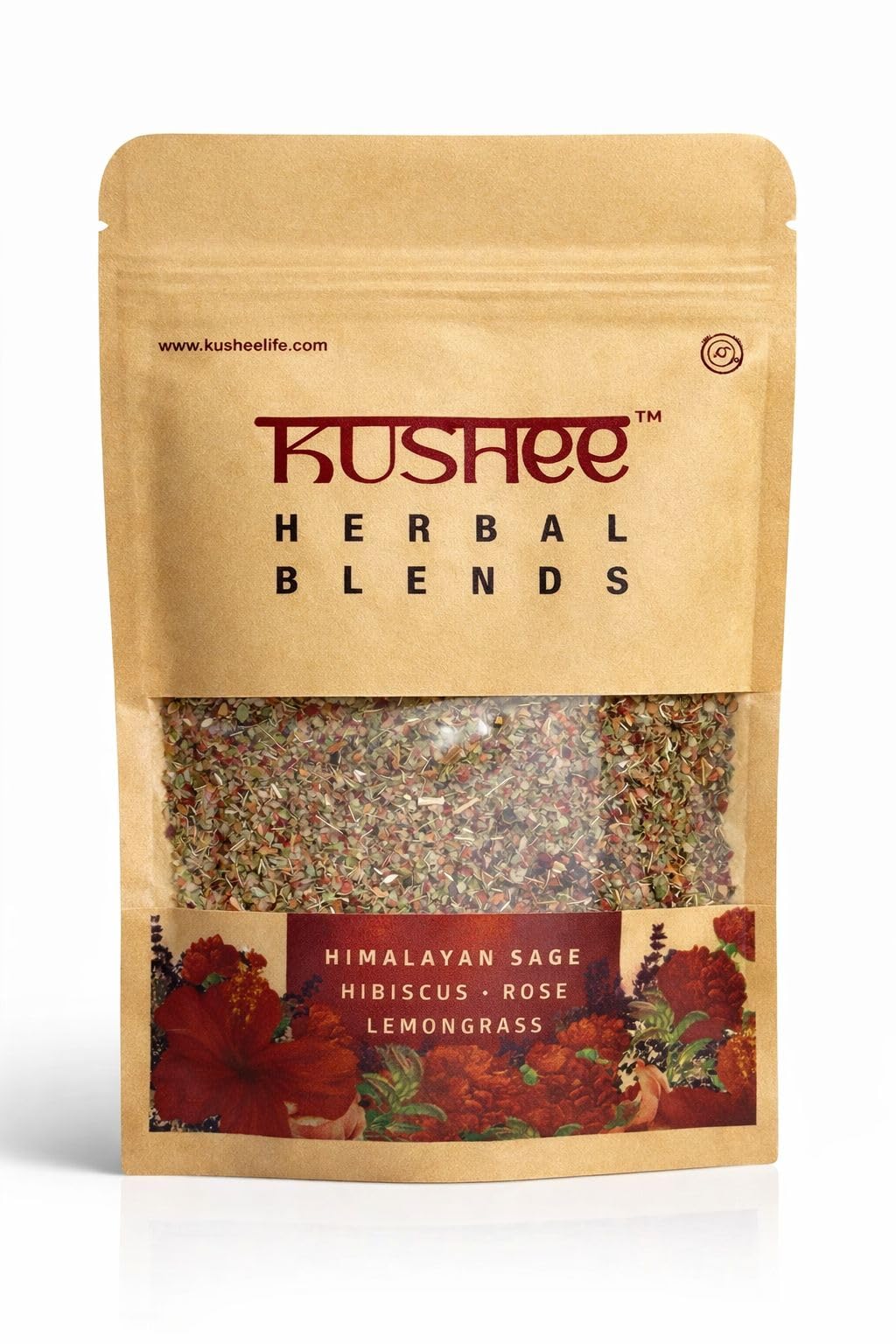 Nicotine Free Herbal Smoking Blend with Himalayan Sage, Hibiscus, Rose & Lemongrass | Natural Tobacco Alternative Herbal Mix for Rolling or Herbal Use | Vegan Plant Based Herbal Blend |15g Pack-image-24