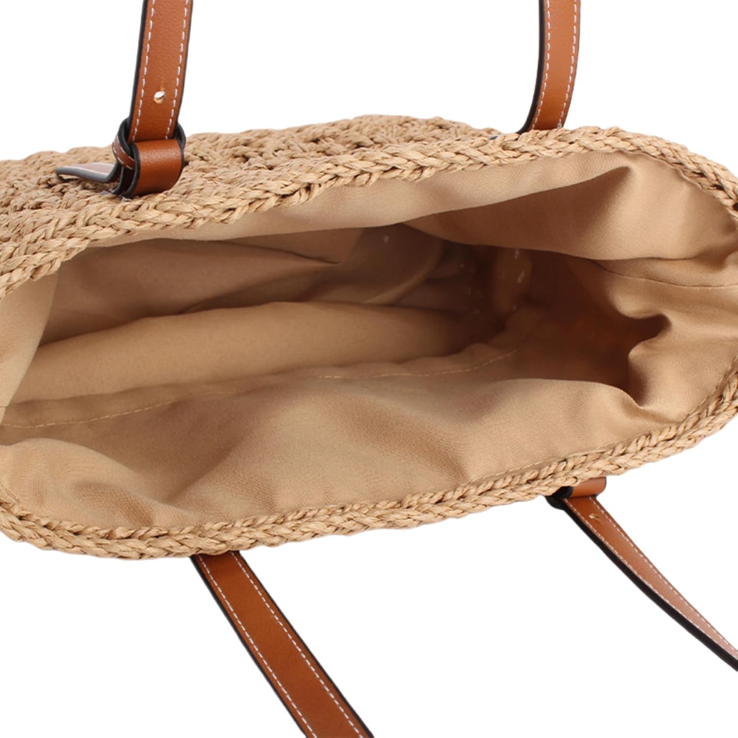 Eiyye Shoulder Bag Straw Hobo Bag Tote Bag Womens Handbag Purse Beach Bag Handwoven Bags Top Handle Purse（khaki）