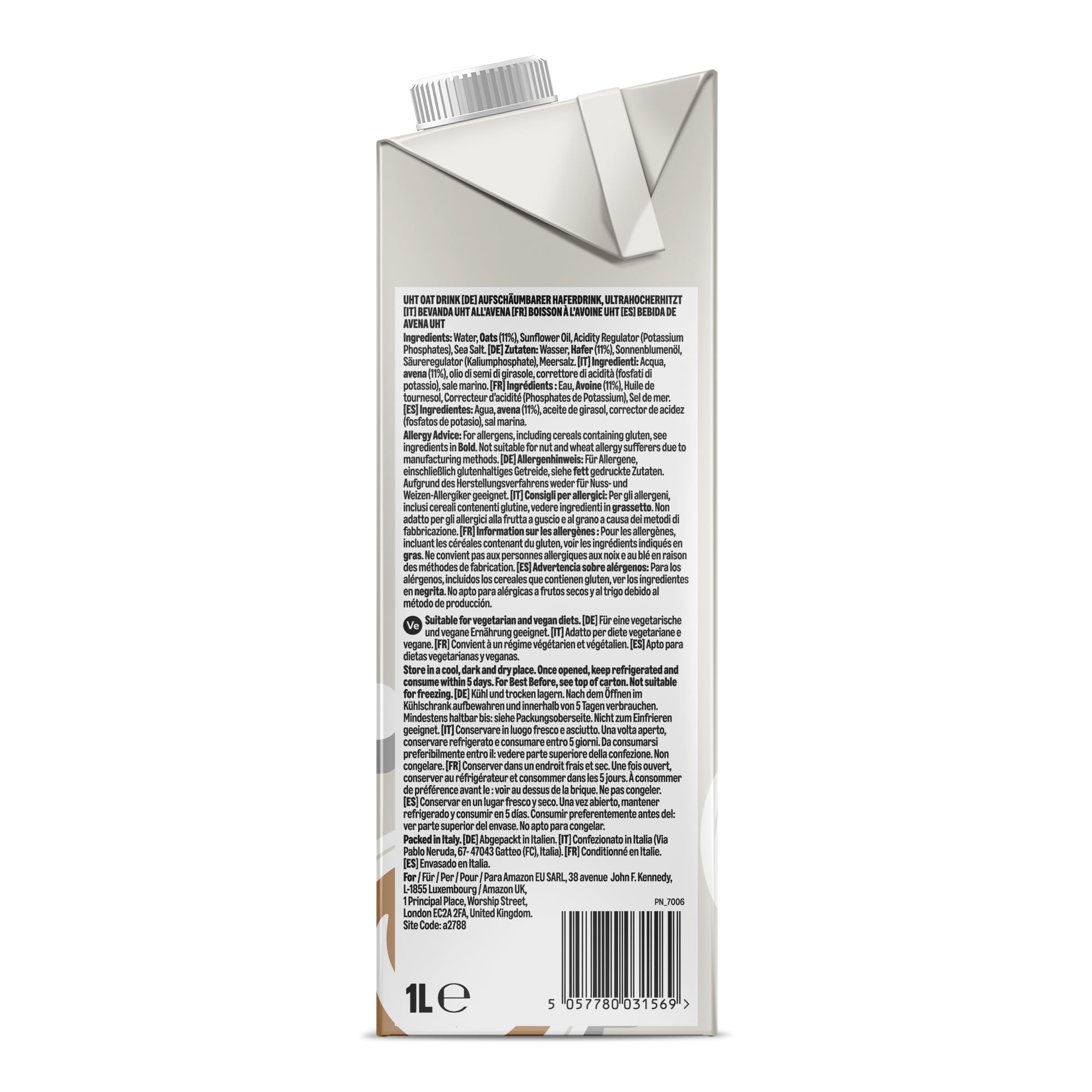 by Amazon Oat Barista 6 x 1L